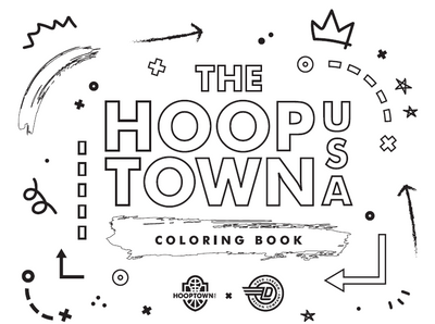 The Hooptown USA Coloring Book